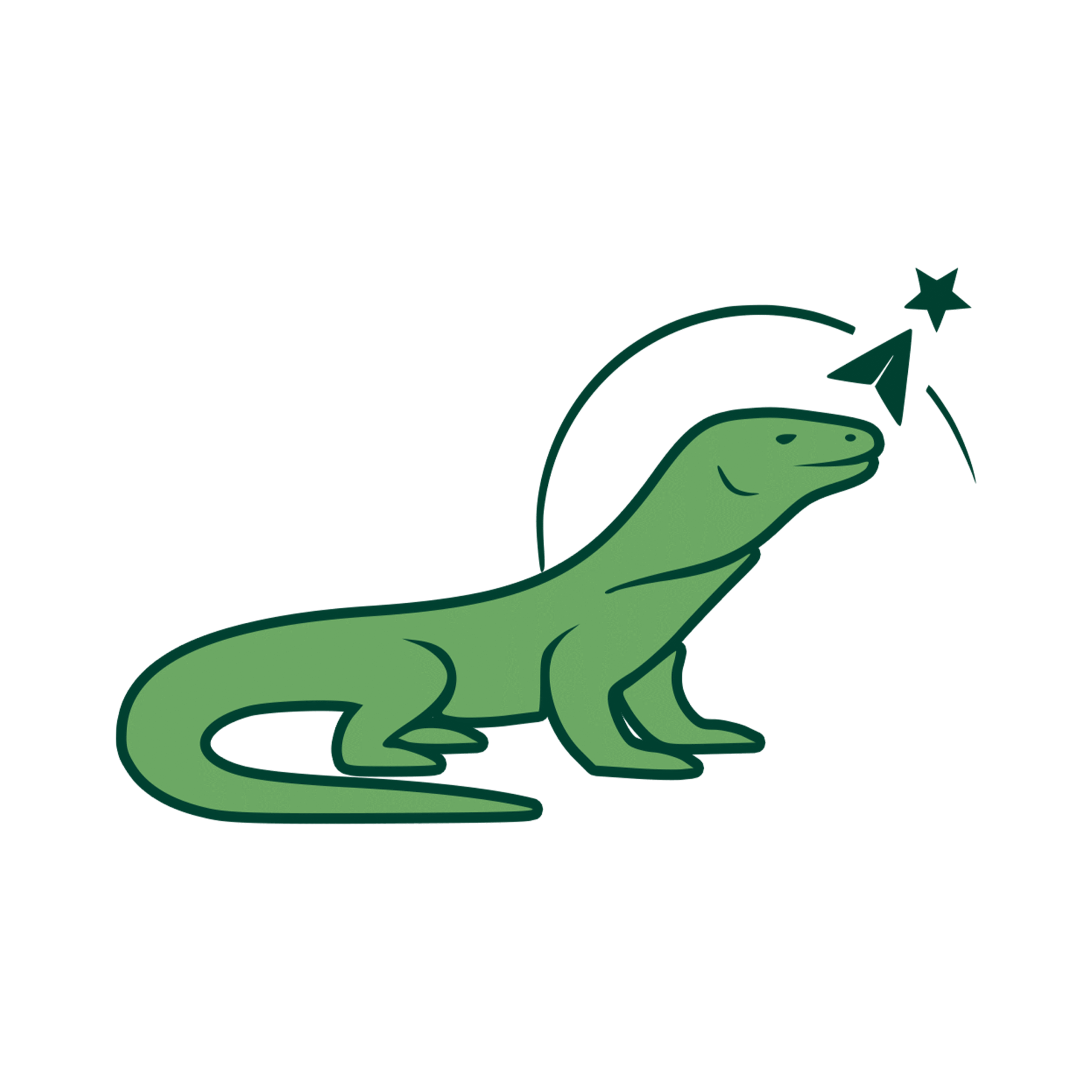 ICON the komodo traveler - SQUARE NO BACKGROUND